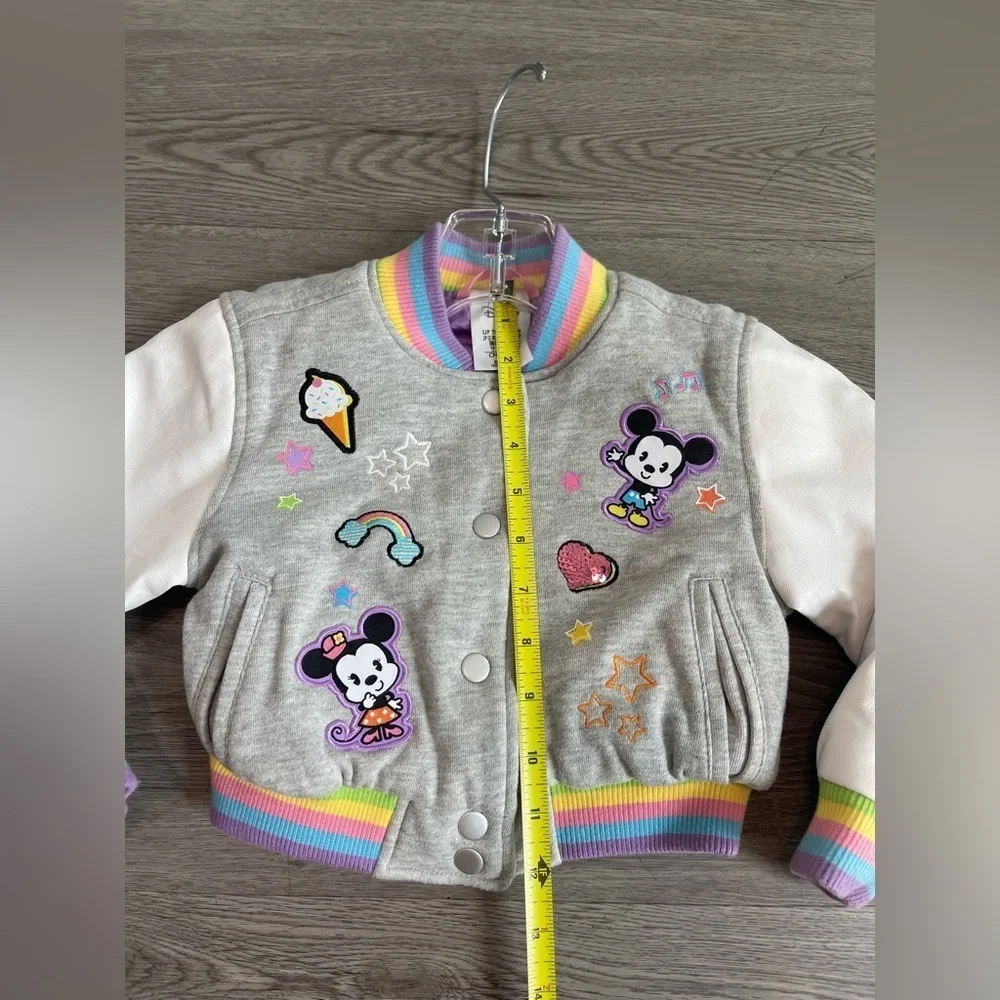 Disney Mickey and Minnie varsity jacket